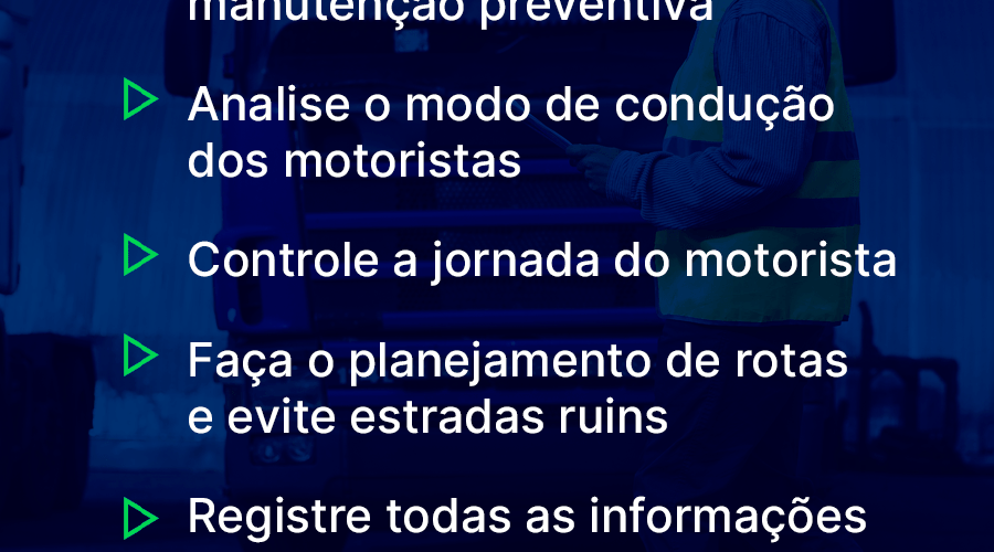 dicas para reduzir custos na sua frota