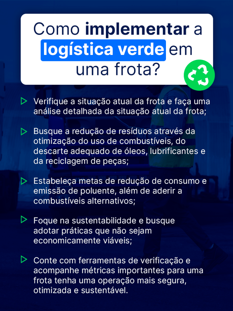 O que é logística verde e como ela impacta a sua frota?