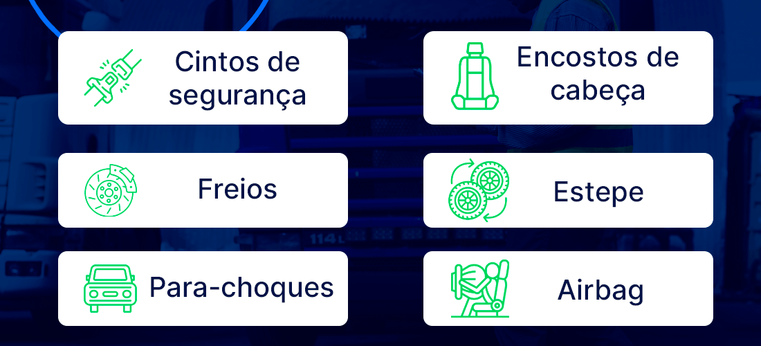 itens de segurança